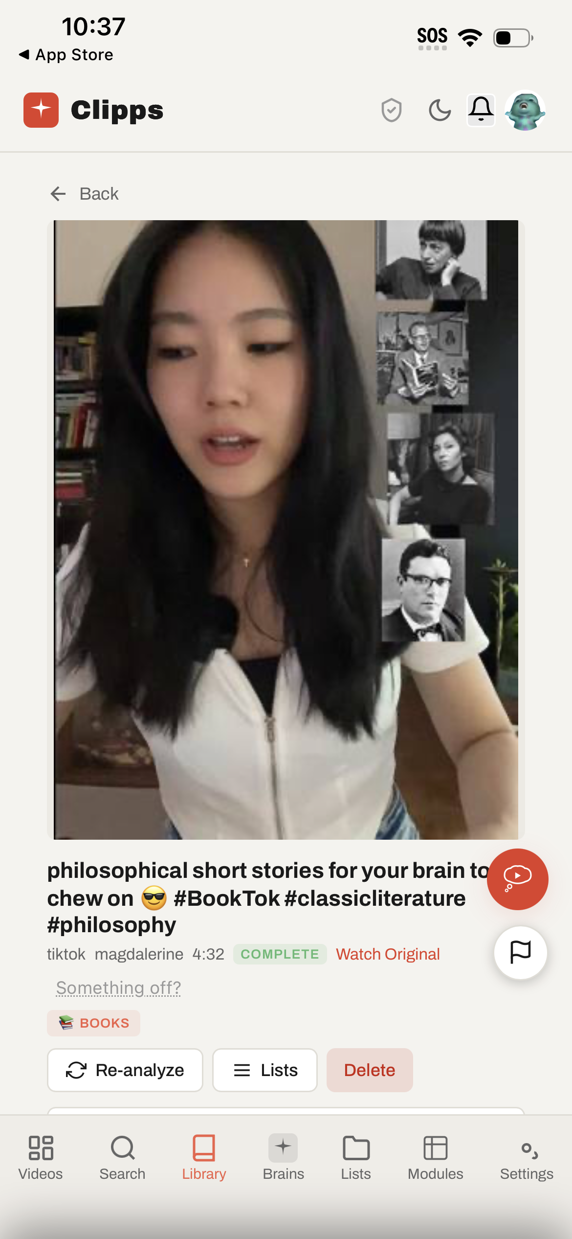 BookTok philosophical short stories save